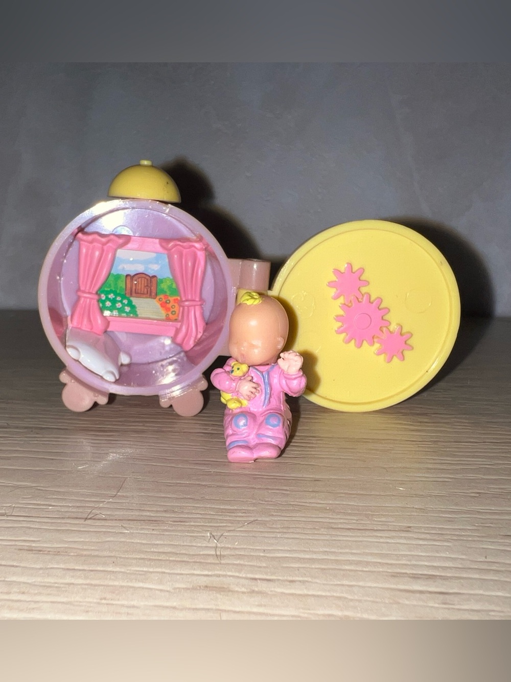 Vintage 1994 Bluebird Mimi & The Goo Goos Snoozy Alarm Clock Compact + Figure